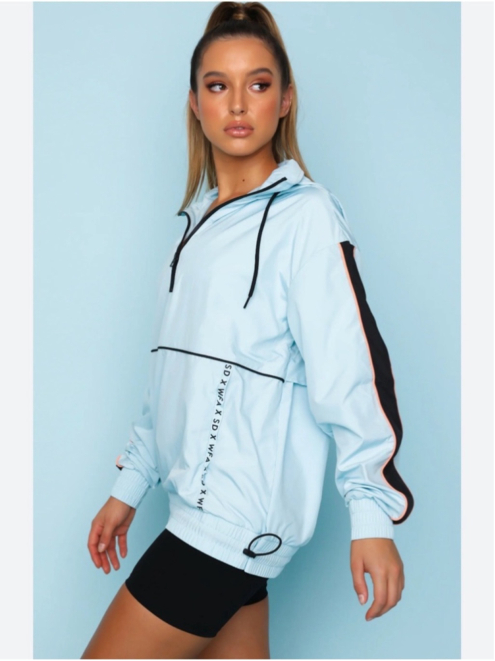 White Fox - Skyler Windbreaker Sky Blue SARAH'S DAY X WFA LTG Edition
